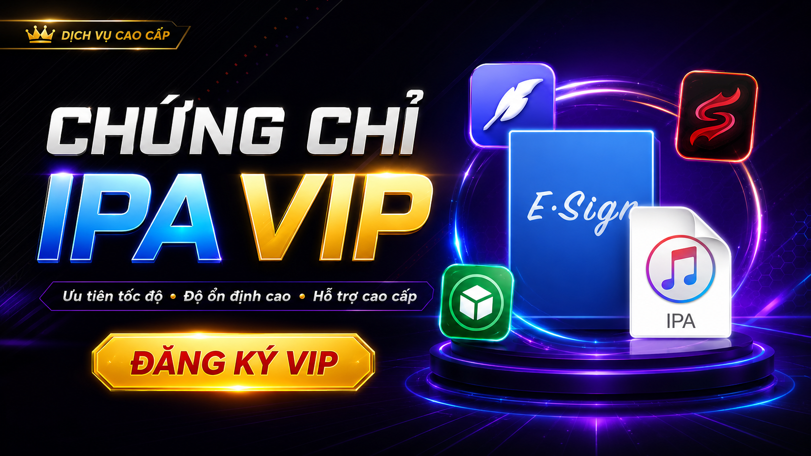 Chứng Chỉ iOS Unban VIP